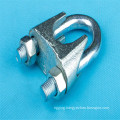 Electric Galvanized Malleable Iron Casted DIN741 Wire Rope Clip